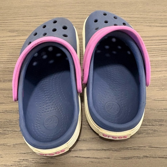 Crocs Kids Crocband Clog Purple Blue Kid's Size 6-7 - Picture 13 of 13